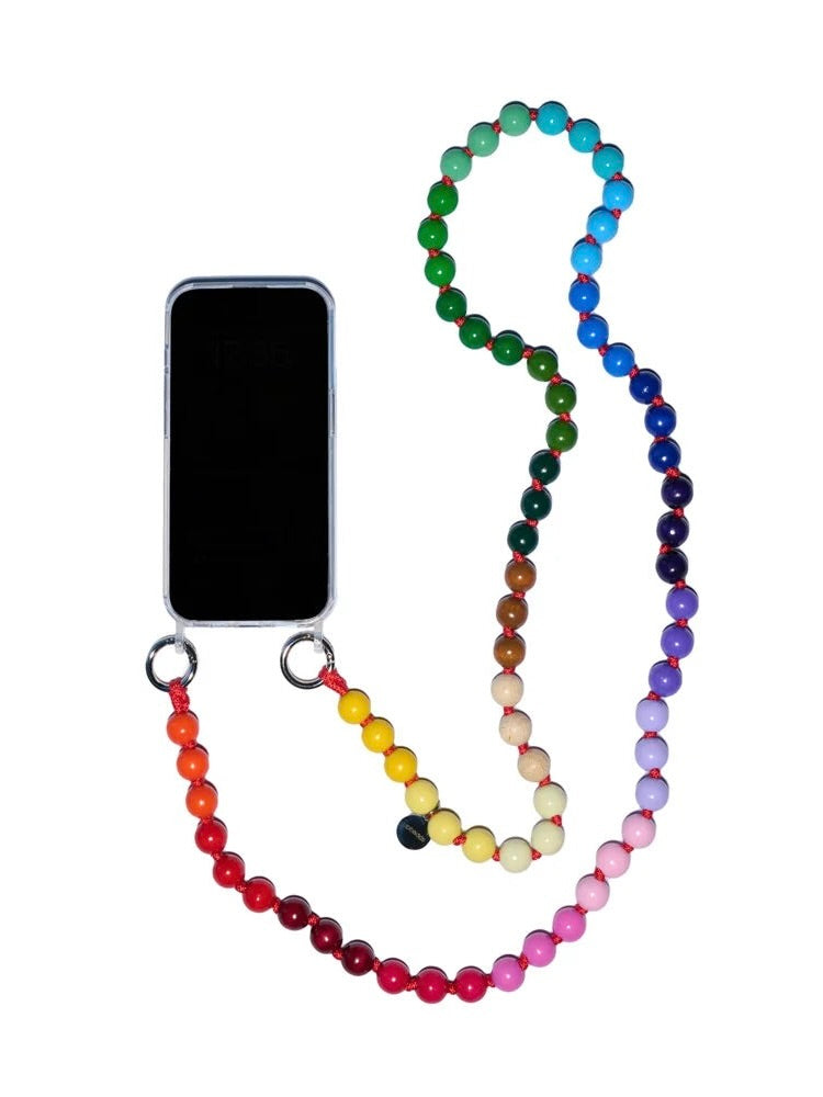 【10月28日頃発送予定】upbeads  アップビーズ スマホショルダー 携帯ストラップ  RAINBOW